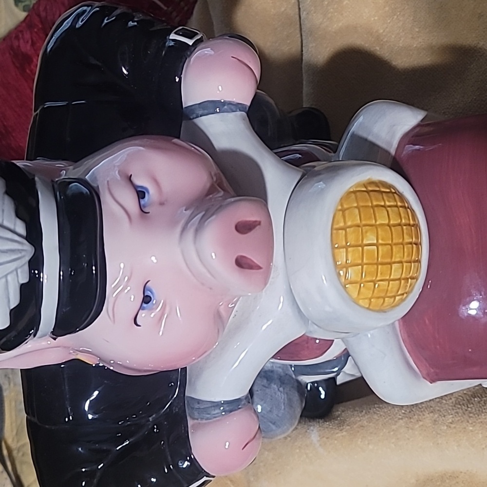 Road Hawg cookie jar